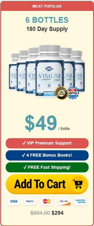 Visium Pro offer — 3 bottles