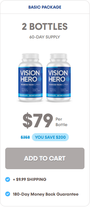 Vision Hero offer — 1 bottle