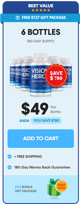 Vision Hero offer — 3 bottles